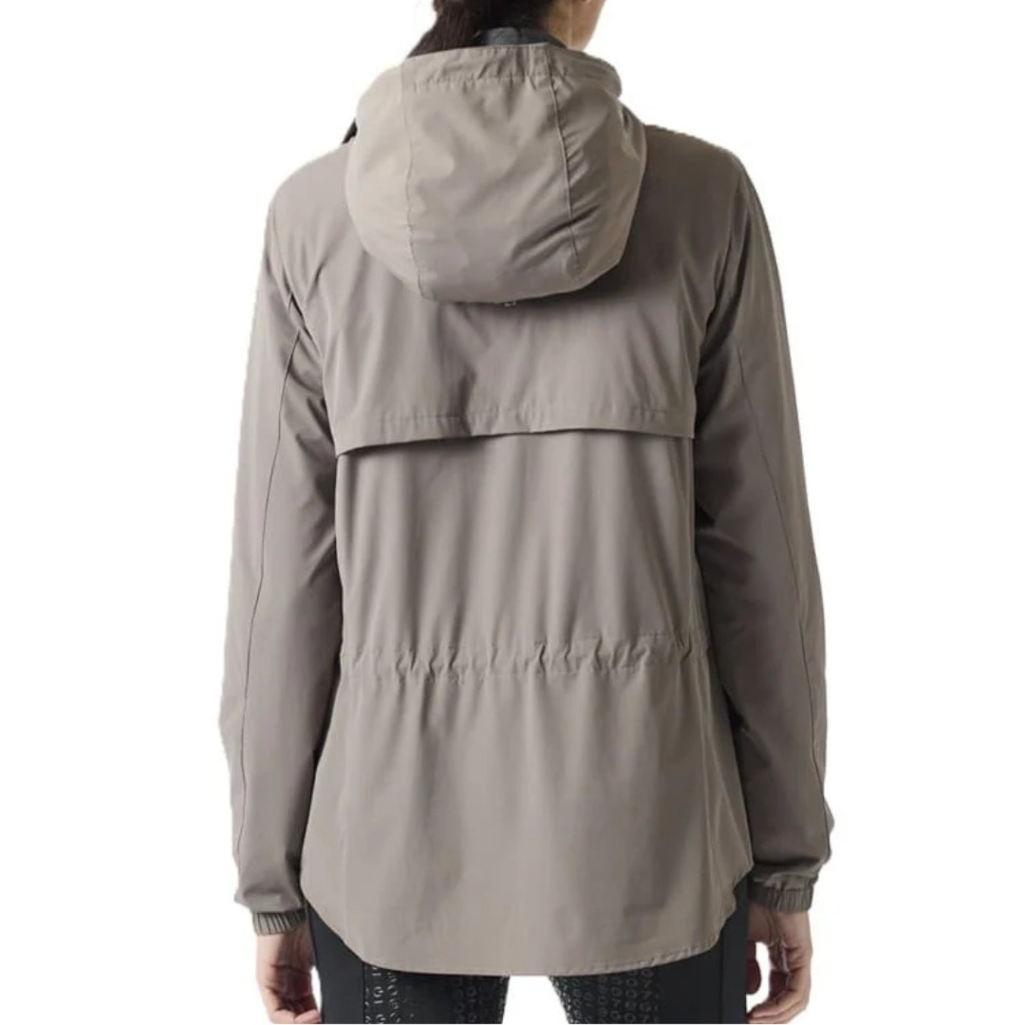 EGO7 Windcheater Jacket - Turtledove, back view | Ladies Outerwear | Malvern Saddlery