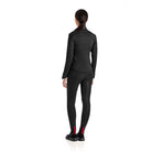 EGO7 Women's Corset Zip Jacket - Black, back | Malvern Saddlery