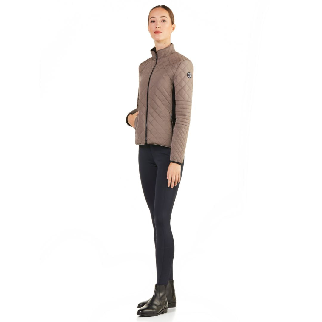 EGO7 Atena Quilted Jacket - Turtledove | Malvern Saddlery