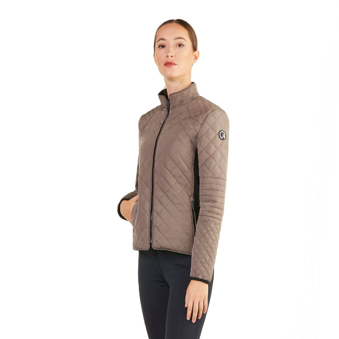 EGO7 Atena Quilted Jacket - Turtledove | Malvern Saddlery