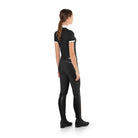 EGO7 Ladies Polo - Short Sleeve - Black, back view | Malvern Saddlery