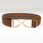 Ellany Stirrup Elastic Belt - 1.5" - Ophelia/Gold | Malvern Saddlery