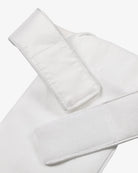 Equestro Lancelot Dressage Stock - White; back view  | Dressage Accessories | Malvern Saddlery