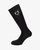 Equestro Italian Flag Socks - Black | Malvern Saddlery