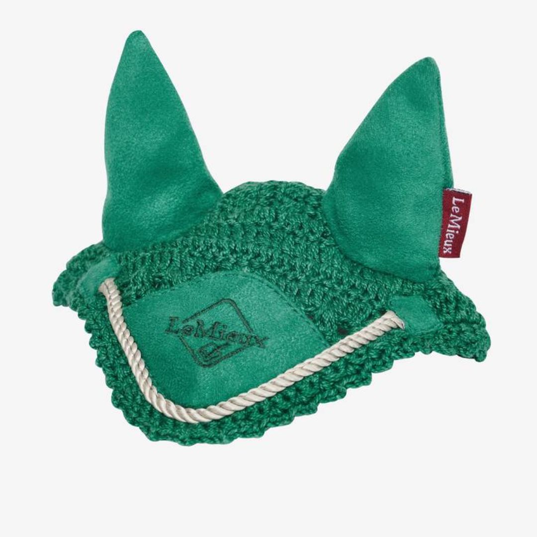 LeMieux Toy Pony Crochet Fly Bonnet - everGreen | Malvern Saddlery