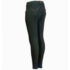 Halter Ego Full Seat High Waist Evolution Breeches - Spruce/Rose Gold | Malvern Saddlery