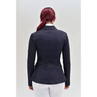 For Horses Cristina Lux Women's Show Jacket back view, shown in Navy
