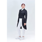 For Horses Isotta Lux Women's Shadbelly full-length view, shown in Black