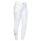 Cavalleria Toscana High Waist Full Grip Breech - White | Malvern Saddlery