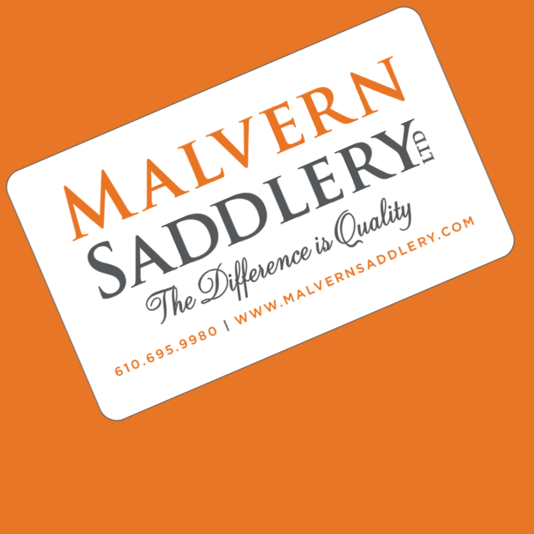 Graphic image of Malvern Saddlery Gift Card 