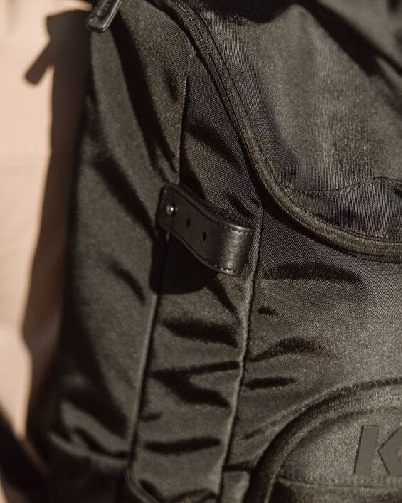 KASK 26L Backpack crop holder detail | Malvern Saddlery