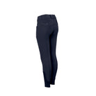 Halter Ego Women's Evolution Mid Waist Full Grip Breeches - Navy Sparkle, back view on white background | Malvern Saddlery