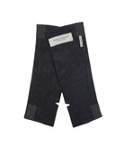 Henriette Steffensen Luxe Fleece "No Waste" Wrist Warmers - Soft Black | Apparel & Gifts | Malvern Saddlery