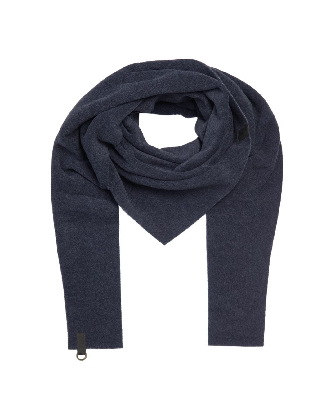 Luxe Fleece Triangle Scarf - Evening Blue | Malvern Saddlery