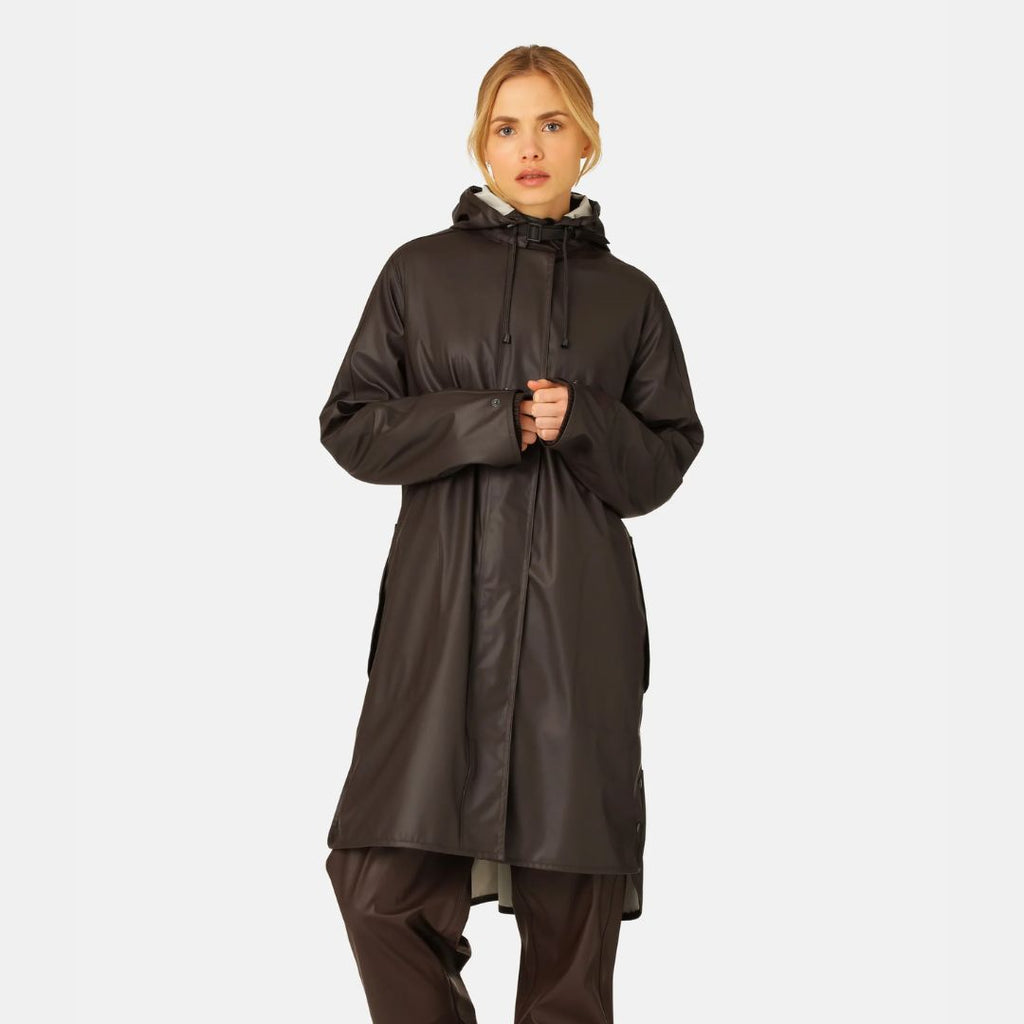 Ilse Jacobsen Raincoat - Ganache Brown | Malvern Saddlery