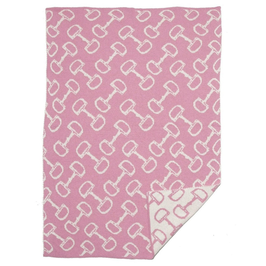 Eco Bits  Throw Blanket - Pink | Malvern Saddlery