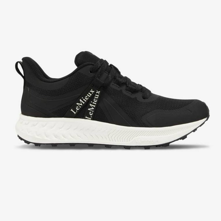 LeMieux Trax Waterproof Sneaker - Black | Malvern Saddlery