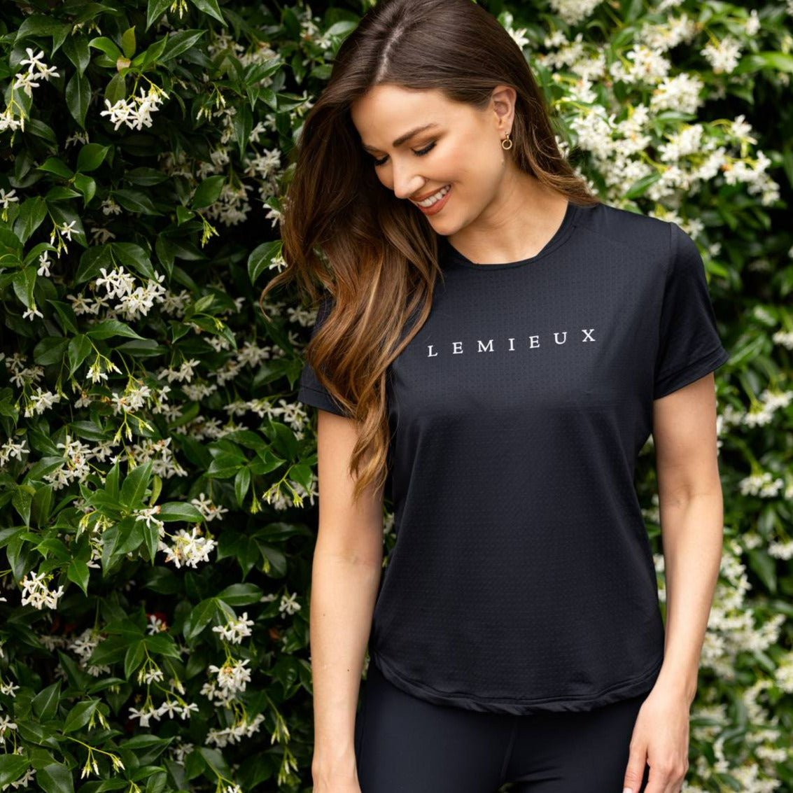 LeMieux Sports T-Shirt - Navy | Malvern Saddlery