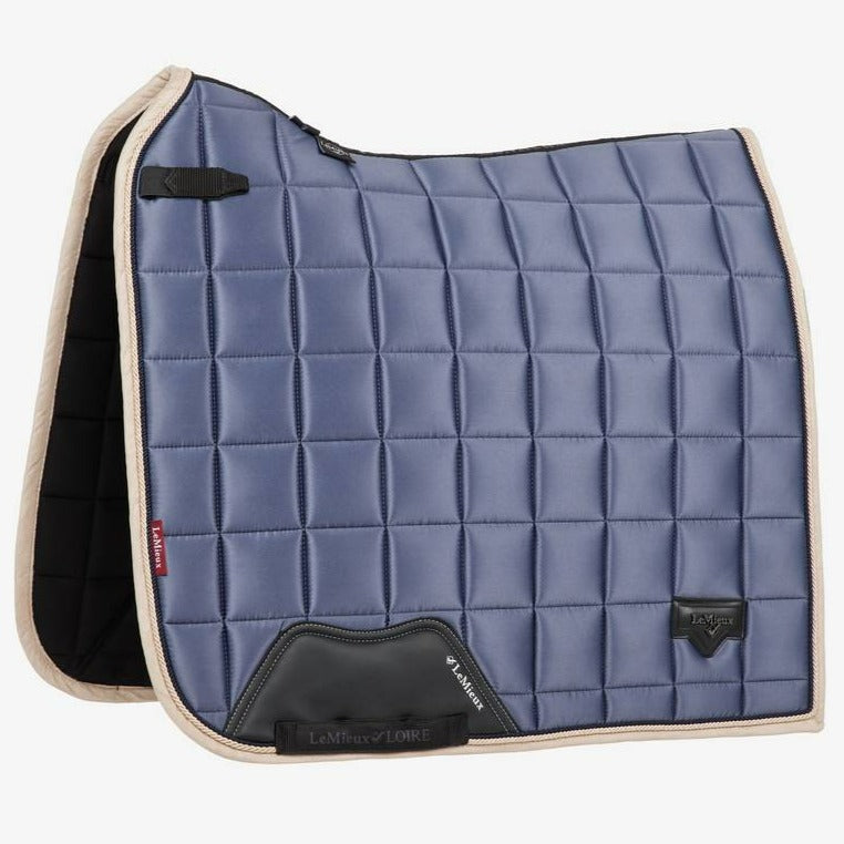 LeMieux Loire Memory Dressage Square Saddle Pad - Jay Blue | Malvern Saddley