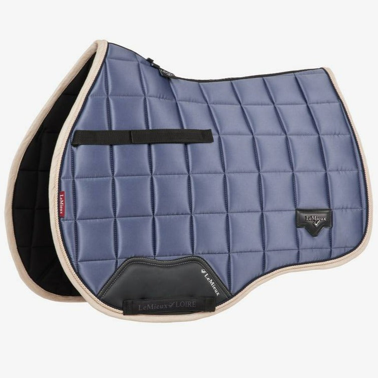 LeMieux Loire Classic GP Square Saddle Pad - Jay Blue| Malvern Saddlery