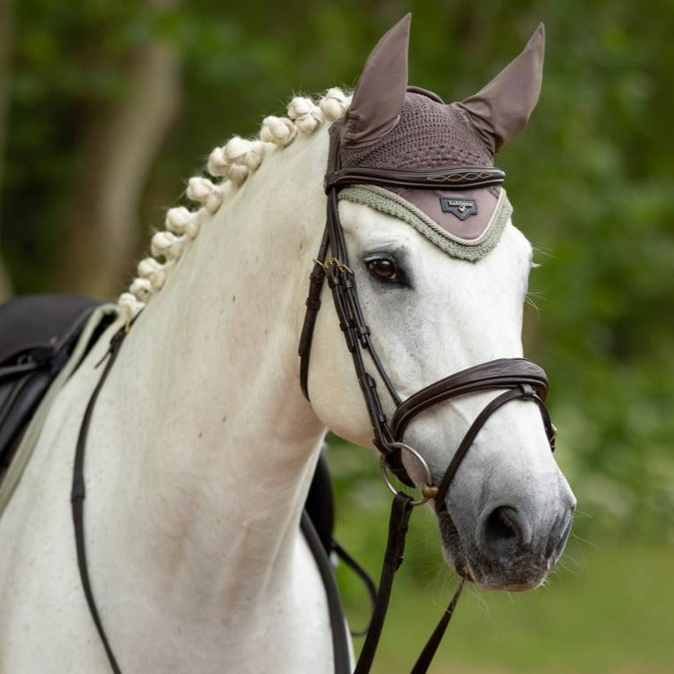 LeMieux Loire Ear Bonnet - Walnut | Malvern Saddlery