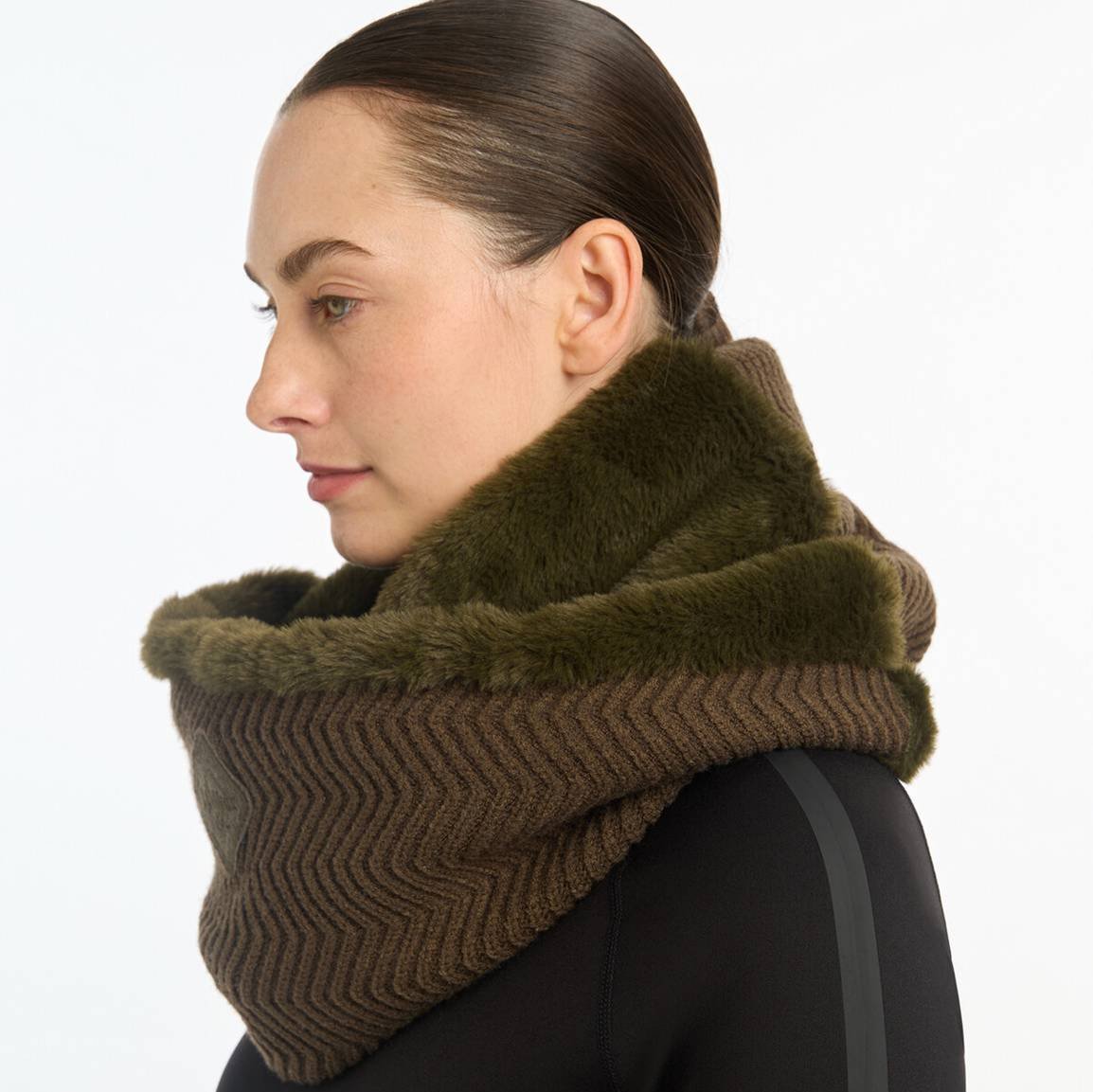 LeMieux Lila Snood - Neck Scarf - Alpine Brown | Malvern Saddlery