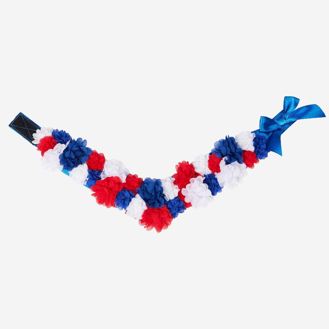LeMieux Hobby Horse Flower Sash - Multicolor-red, white, blue | Toys | Malvern Saddlery