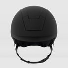 KASK Kooki Shadow Helmet - Black front view on light gray background | Malvern Saddlery