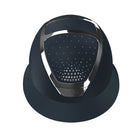 KASK Star Lady Chrome Passage Helmet in Navy with Silver Frame & crystal shade swarovski crystals | Malvern Saddlery