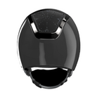 Kask Dogma Shine Equestrian Helmet - Anthracite Shell, Black Chrome Frame, Riviera Graphite Swarovski pattern | Malvern Saddlery
