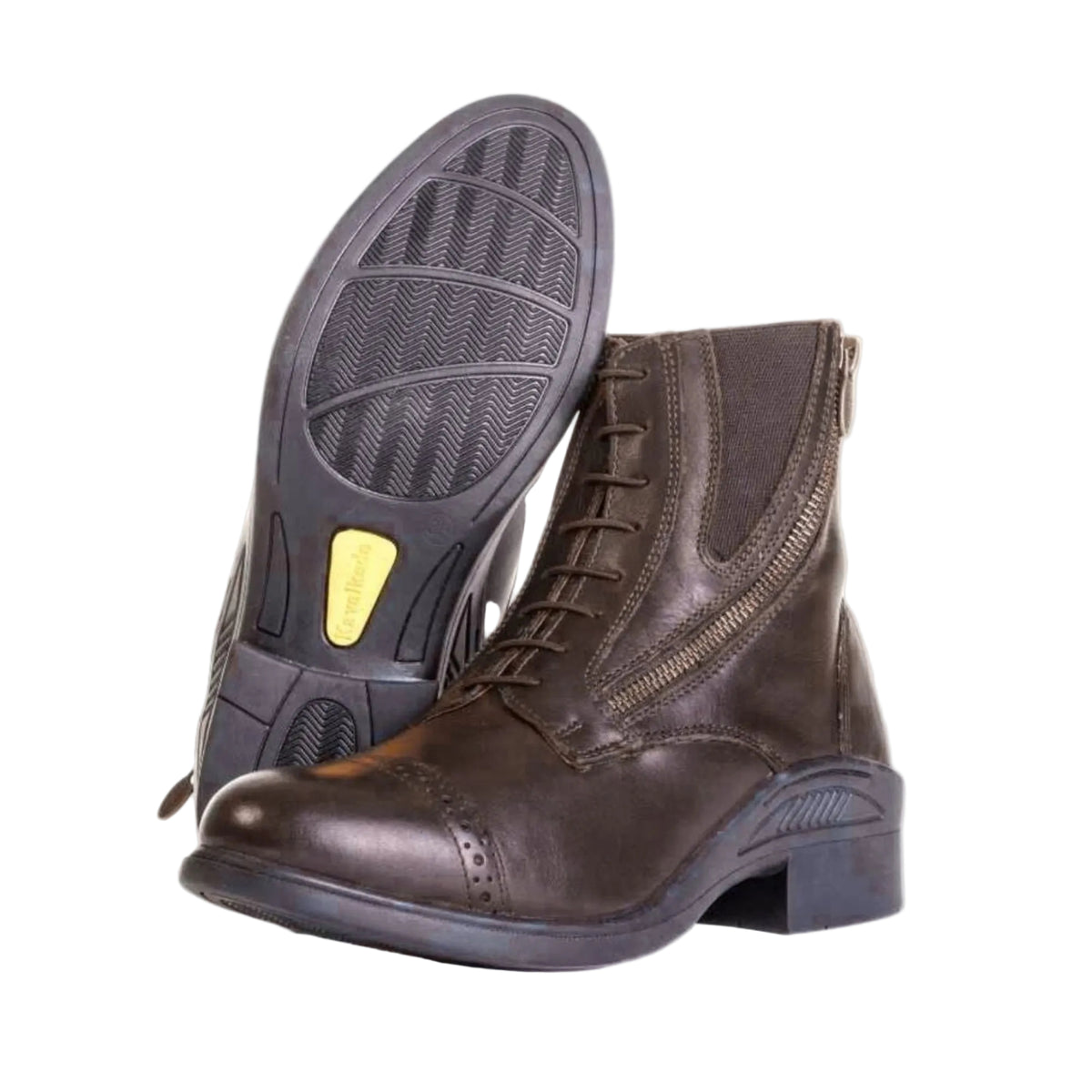 Kavalkade Leather Romulus  Side Zip Paddock Boot - Brown | Riding Boots  | Malvern Saddlery