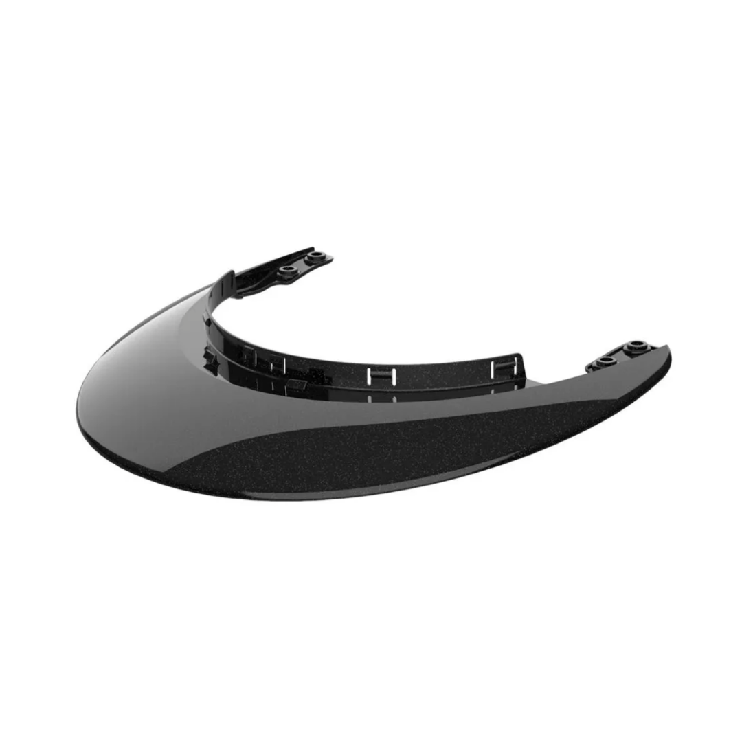 KEP Polo Visor for Cromo 2.0 Equestrian Helmet, Shine Black | Malvern Saddlery