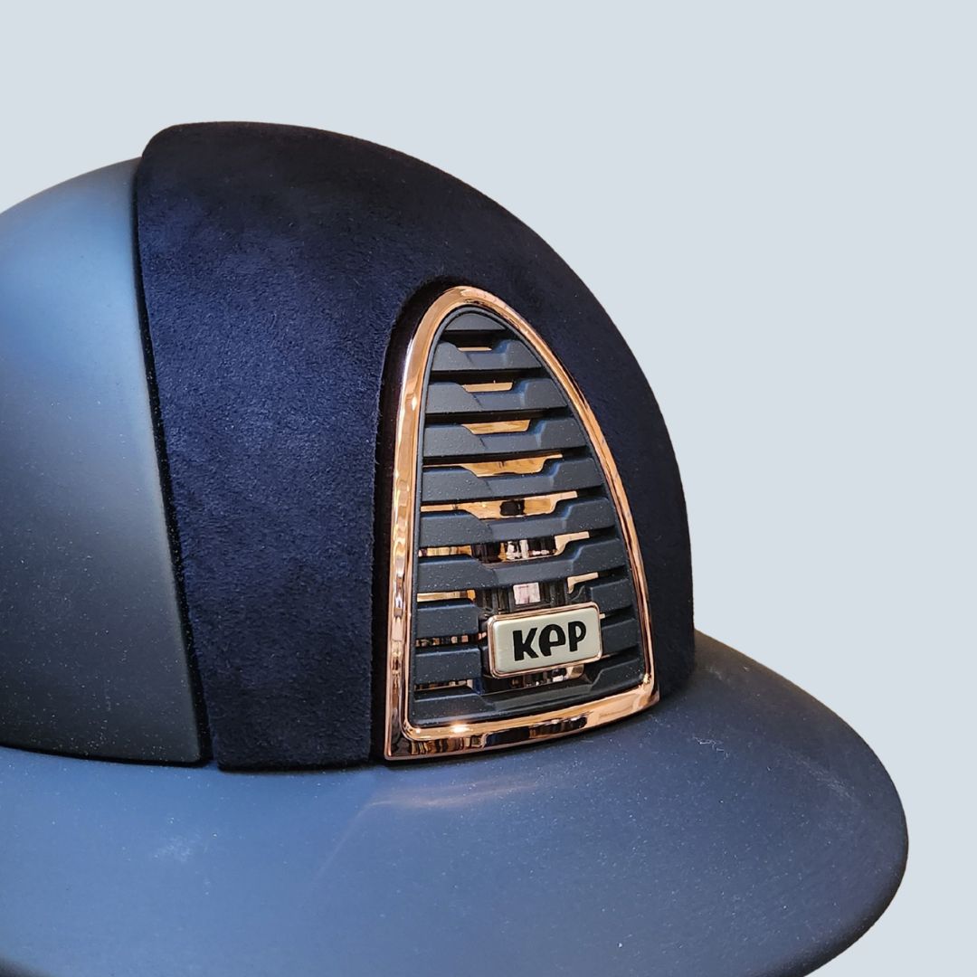 KEP Italia Cromo 2.0 Helmet - Blue Polish Rose Gold Custom Design ...