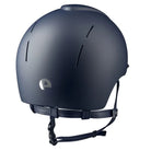 KEP Italia Smart Nova Textile Equestrian Helmet - Navy; back view on white background | Malvern Saddlery