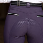 KL Select Gabrielle Full Seat Breeches - Blackberry | Malvern Saddlery