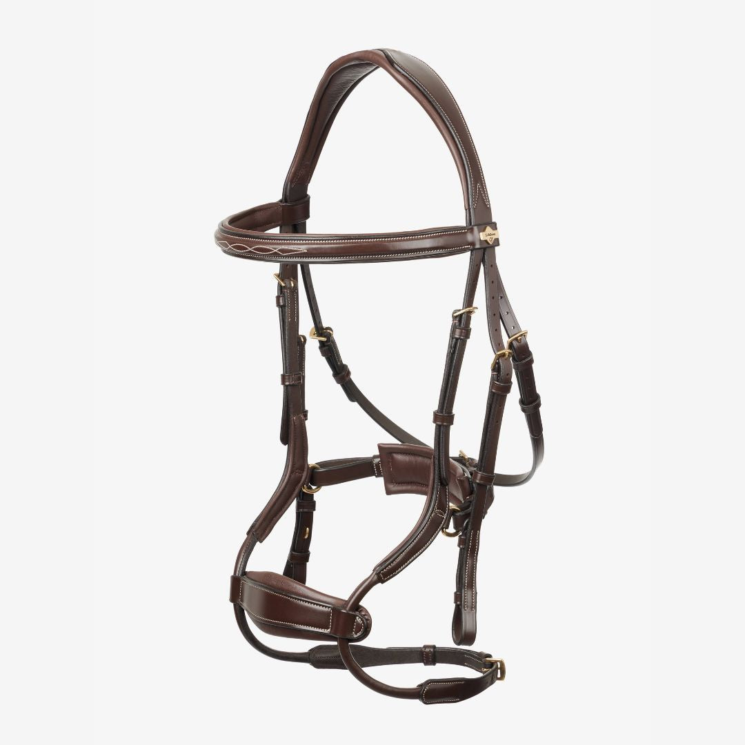 LeMieux Kudos Clear Arc Bridle -Havana | Malvern Saddlery