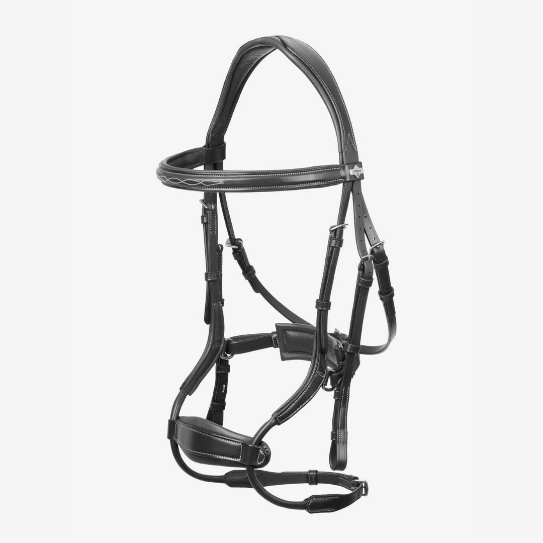 yEncase / Bridle (Black) - 構造体 LeMieux Kudos Clear Arc Bridle – Malvern Saddlery
