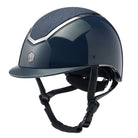 Charles Owen Kylo Adjustable Helmet - Black Gloss with Pewter | Malvern Saddlery