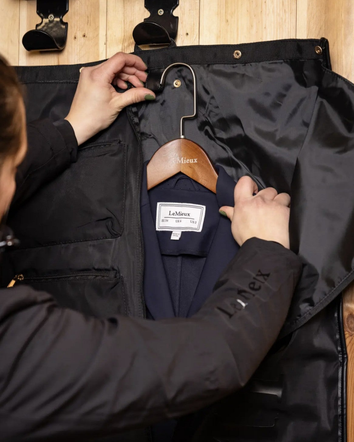 LeMieux Luxe Show Jacket Duffle Bag | Equestrian Travel Accessories | Malvern Saddlery