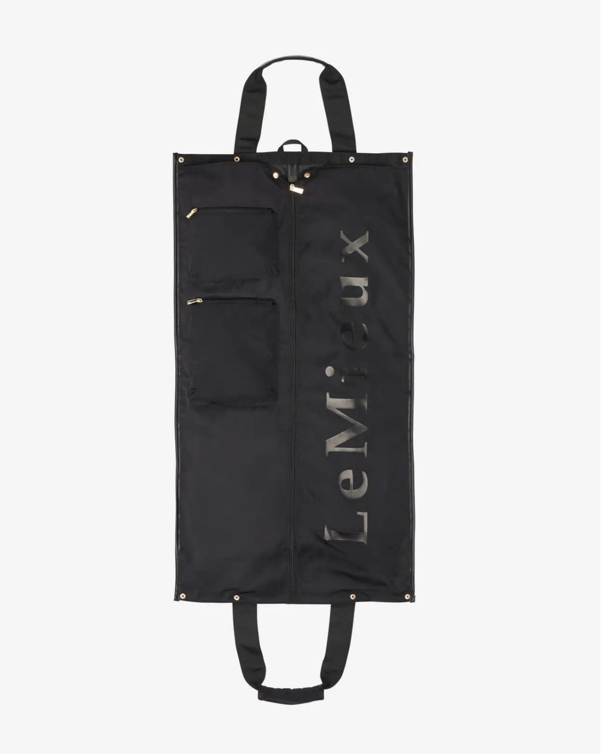 LeMieux Luxe Show Jacket Duffle Bag, shown open flat | Equestrian Travel Accessories | Malvern Saddlery