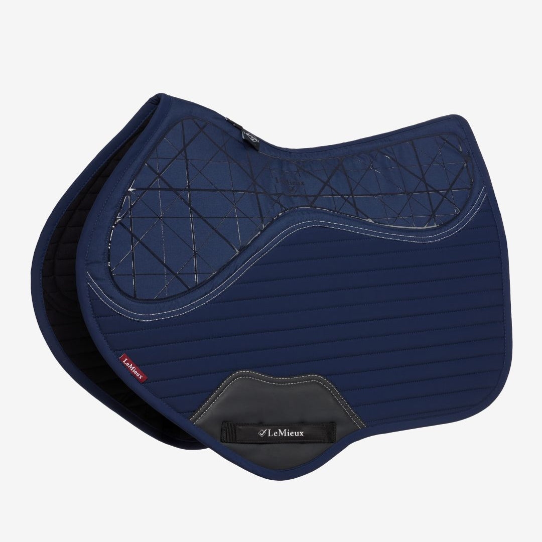 LeMieux Soft Shell Anti Slip Close Contact Saddle Pad - Navy | Tack Shop | Malvern Saddlery