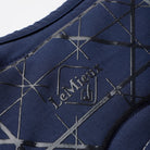 LeMieux Soft Shell Anti Slip Close Contact Saddle Pad - Navy; close up of silicone grip | Tack Shop | Malvern Saddlery