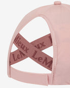 LeMieux Kylie Cap - Blossom Pink, back view shown on white background | Malvern Saddlery