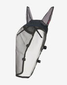 LeMieux Ride On Horse Fly Mask -Black on a white background | Malvern Saddlery