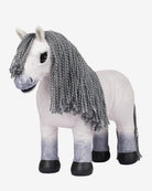LeMieux Toy Pony - "Blanca", white plush with gray mane | Children's Toys | Malvern Saddlery