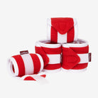 LeMieux Toy Pony Christmas Set - polo wraps - red & white | Malvern Saddlery