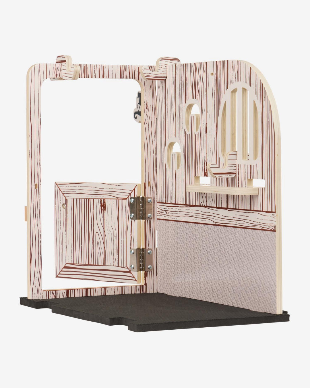 LeMieux Toy Pony Wooden Stable Set - inside view on white background | Malvern Saddlery