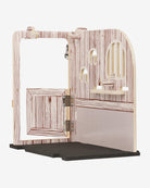 LeMieux Toy Pony Wooden Stable Set - inside view on white background | Malvern Saddlery