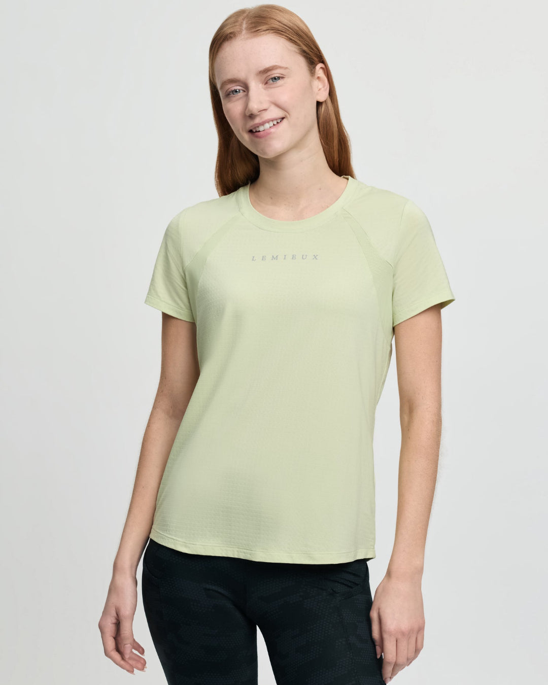 LeMieux Classique Women's Sports T-Shirt - Macaron, light green | Malvern Saddlery
