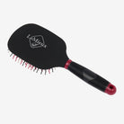 LeMieux Tangle Tidy Mane & Tail Brush - Black, Red; bottom view | Malvern Saddlery